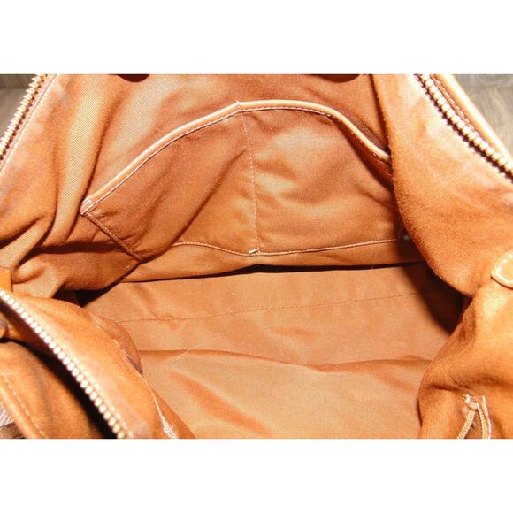 Coach Morgan Pebbled Leather Satchel Bag Brown F35185 - Picture 9 of 9